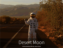 Tablet Screenshot of desertmoonfilm.com